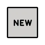 New Button SVG Icon